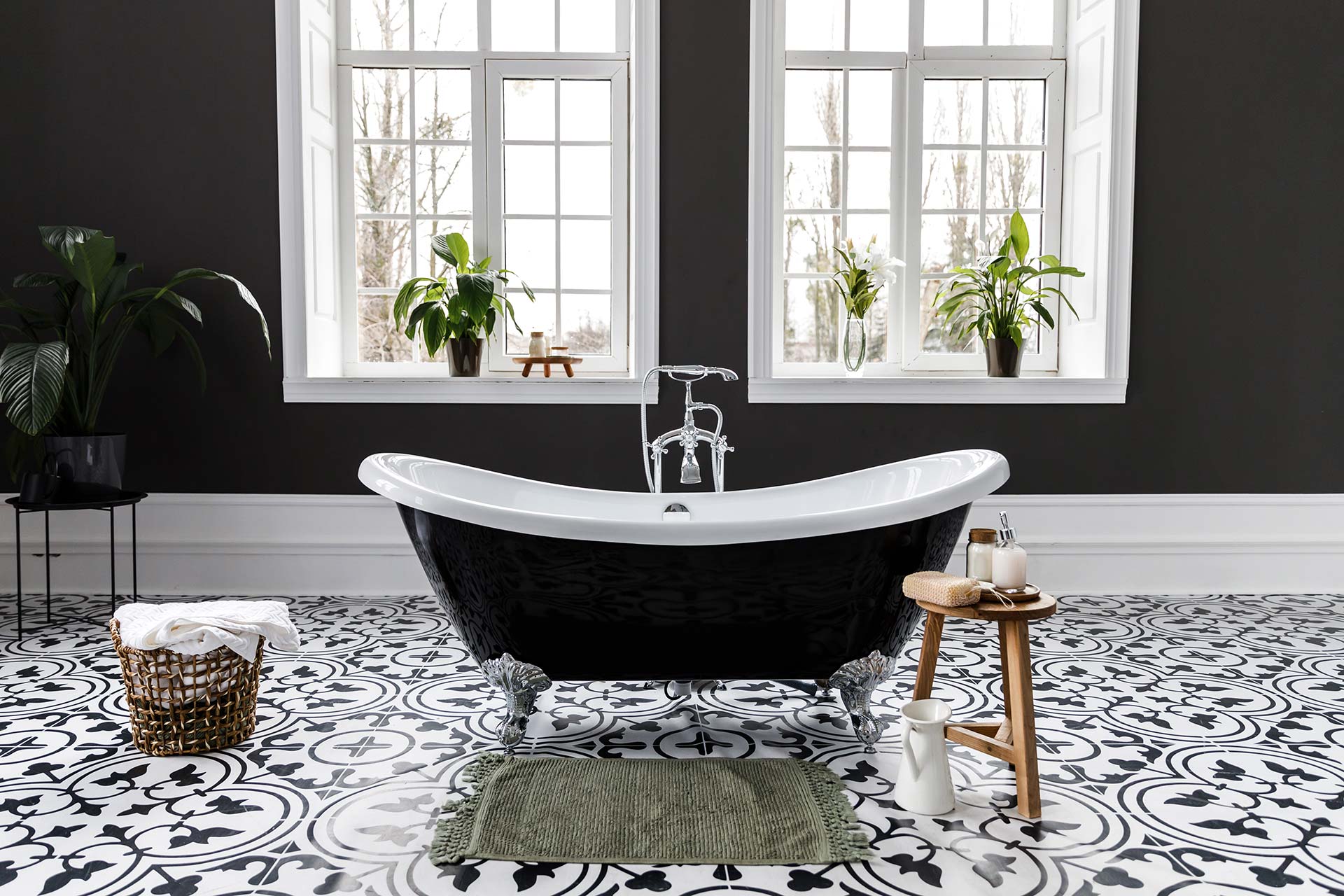 Lo & Co Lincoln Pull - White - Flooring Bathrooms Interiors