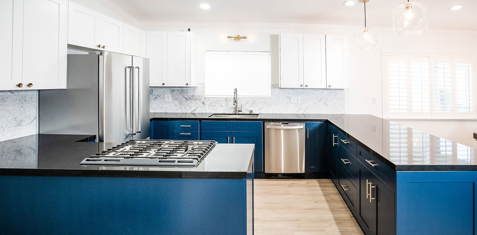 Kitchen remodel in Manhattan Beach appliances installation