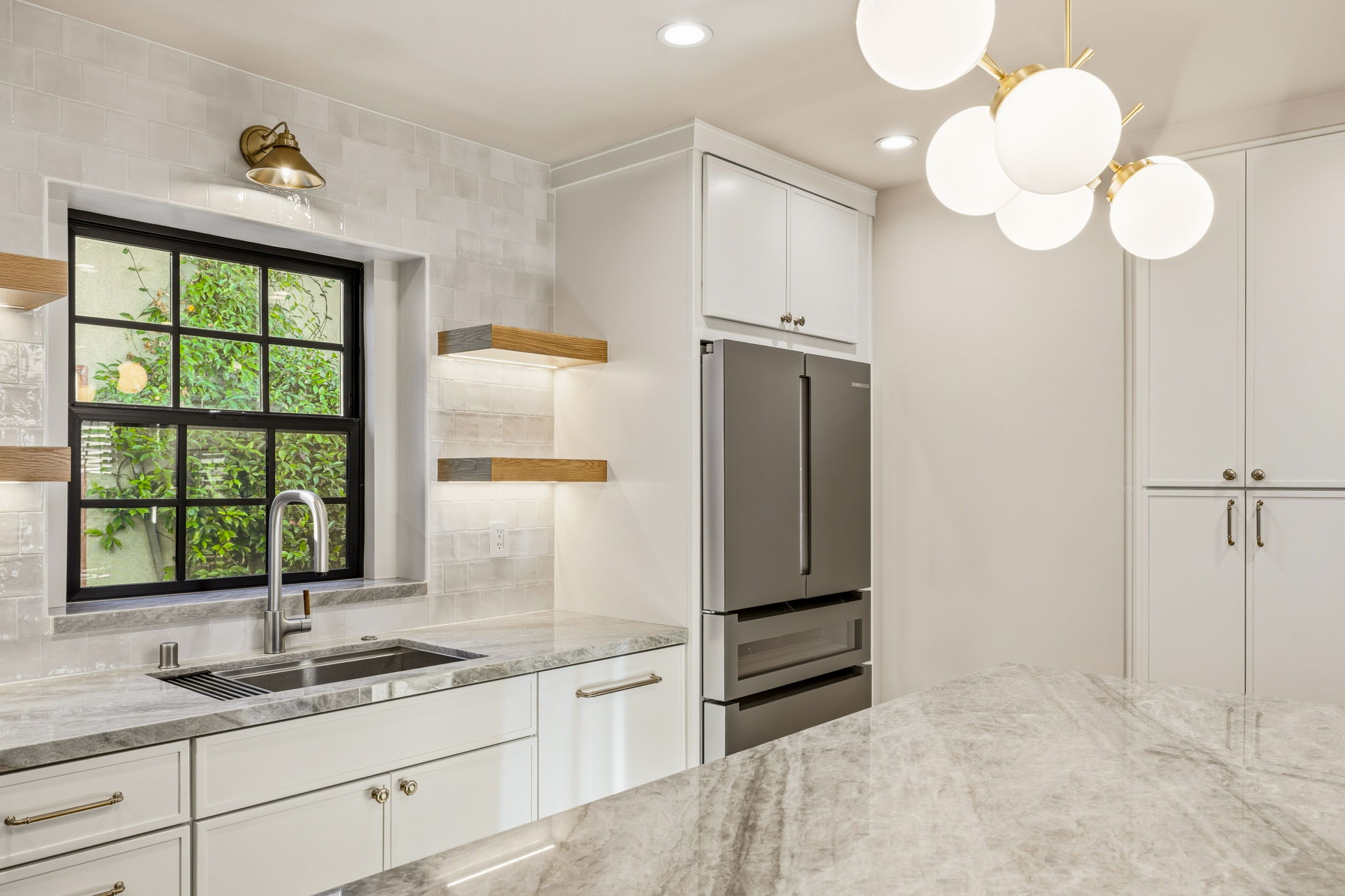 - Oasis Builders, Inc. Floating Shelves Kitchen Design