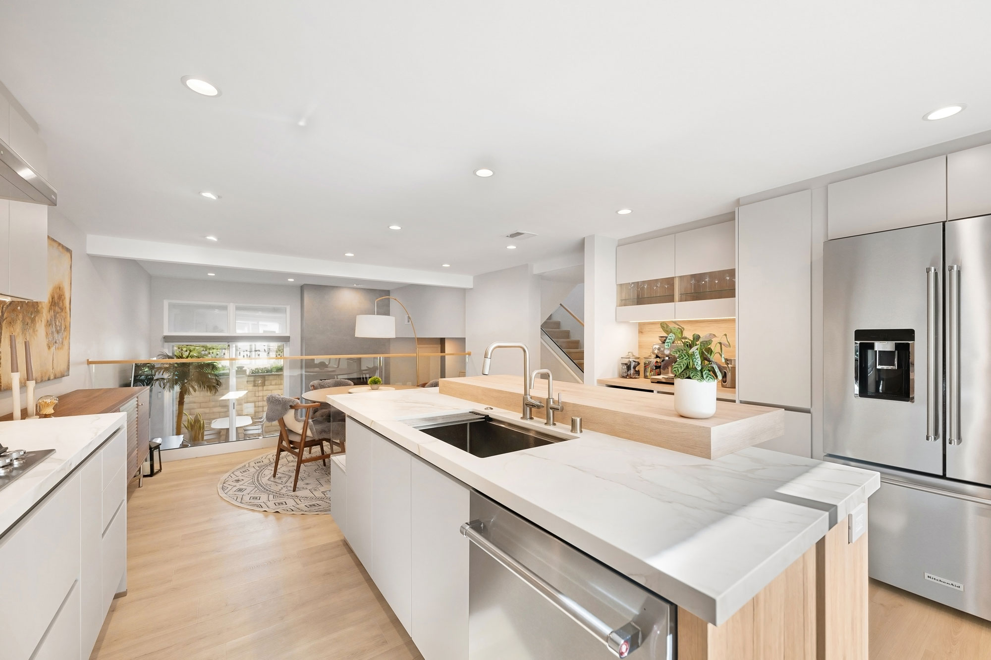 - Oasis Builders, Inc. Minimalist European Cabinets