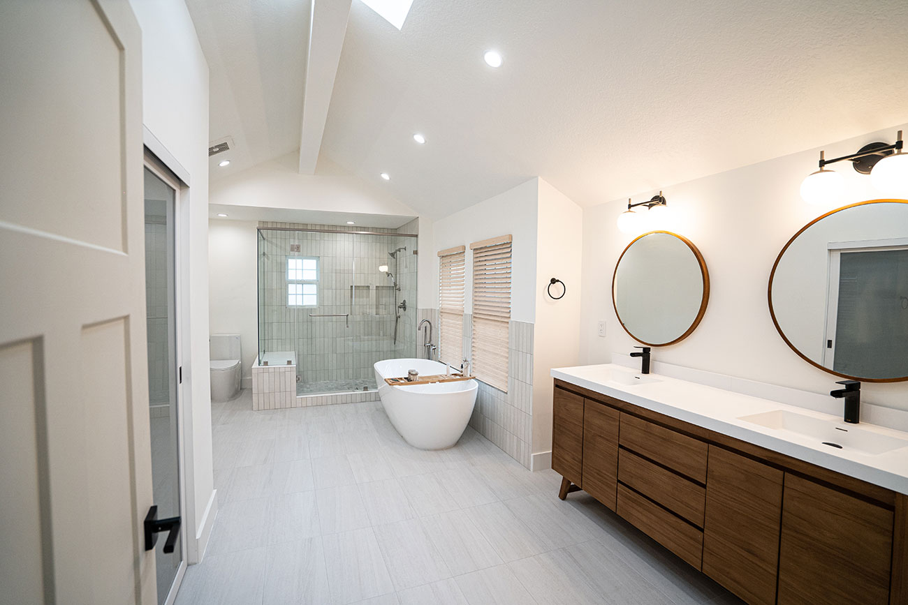 - Oasis Builders, Inc. Modern Renewal Parchment 12 in x 24 in glazed porcelain floor tile